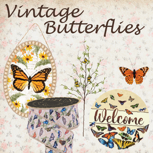 Vintage Butterflies Collection
